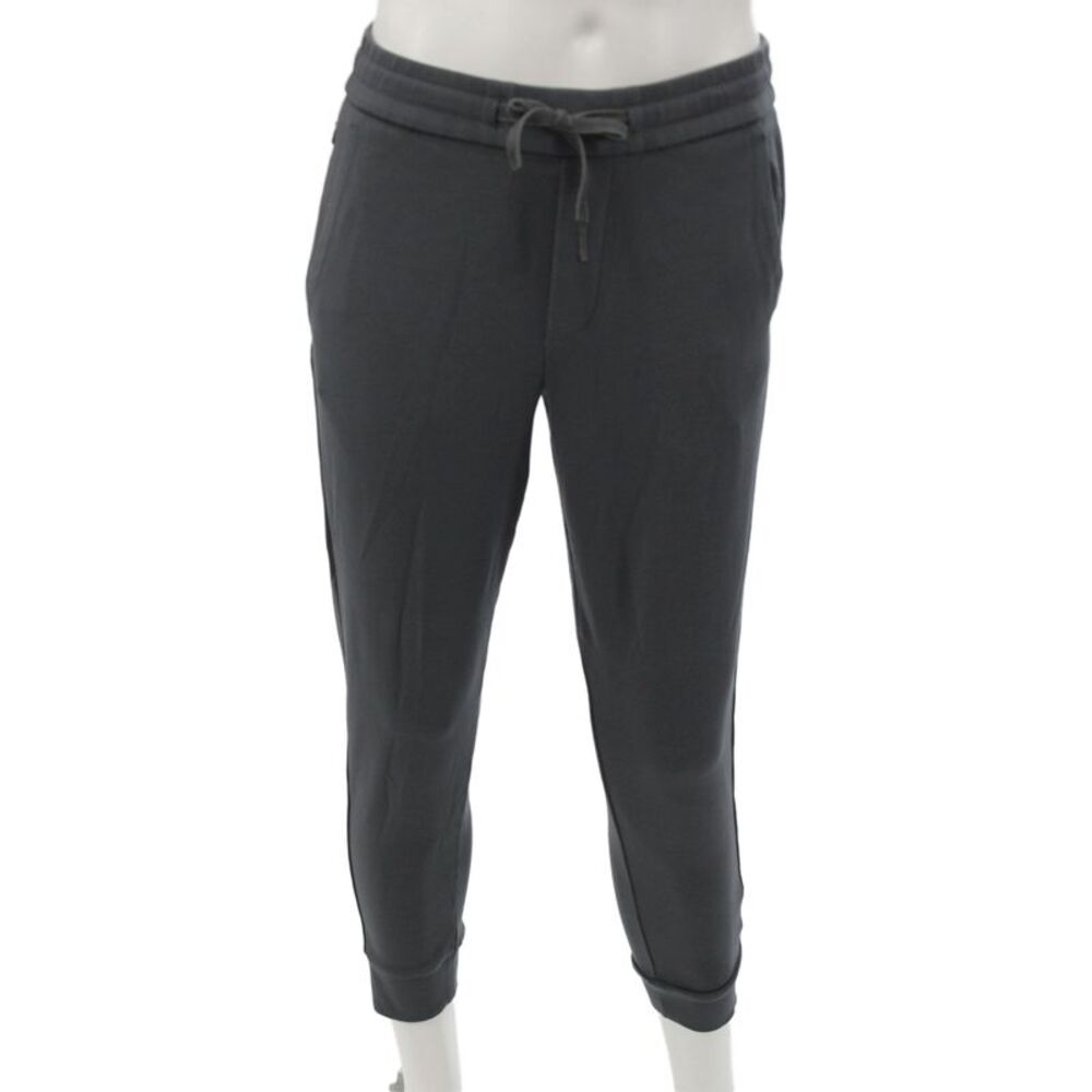 Bonobos Mens Cropped Jogger Pants Dark Gray 100% Cotton Size S